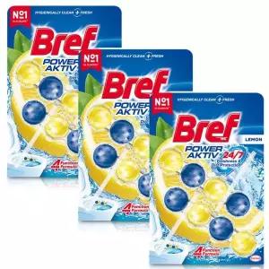 [브레프] 파워액티브 변기세정제 레몬 50g 6개 악취제거[35741200]