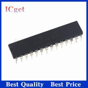 5Pcs ATMEGA48-20PU DIP-28 8비트 마이크로 컨트롤러 4K 플래시 메모리