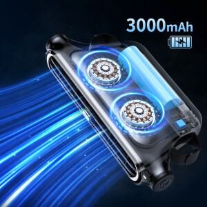 휴대용 자동차 시트 팬 3단 속도 조절 가능 헤드레스트 냉각 USB 전원 공급 에어컨 내부 액세서리