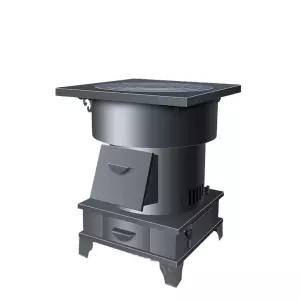 가마솥화덕 아궁이 무쇠가마솥 숯불 난로 야외 화로