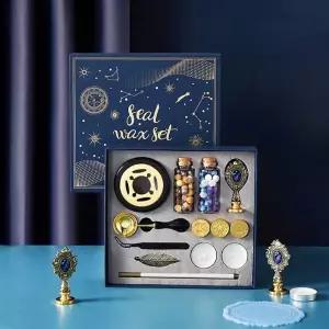 실링왁스 세트 씰링 비즈왁스 다꾸 청첩장 씰링스탬프 키트