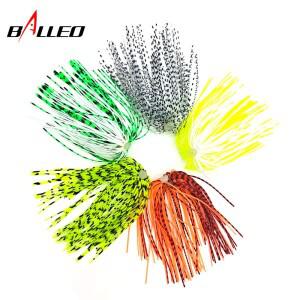 5pcs 낚시 미끼 탄성 실리콘 스커트 구멍 우산 액세서리 스피너 Buzzbaits