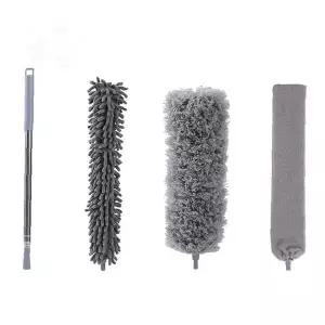 천장 에어컨 선풍기 먼지제거 극세사 청소 도구 3종 교체형 헤드 최대 280cm