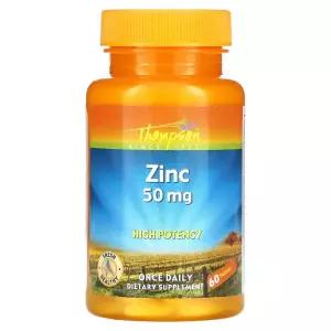 톰슨 아연 징크 Zinc High Potency 50mg 60정