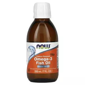 나우푸드 오메가 Omega -3 Fish Oil 오일 레몬 7 200ml