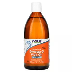 나우푸드 오메가 Omega -3 Fish Oil 오일 레몬 맛 16.9 500ml