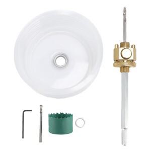 125mm 먼지통 매립형 조명 홀쏘 키트 천장 석고보드 목재 합판 드릴링용 홀 커터