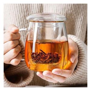 [2개구성] 내열 뚜껑컵 필터컵 커피 찻 티 차 JPWD23854