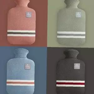 두툼한 니트커버 온열 물주머니 겨울 핫팩 휴대용 손보온 온찜질 난방용품