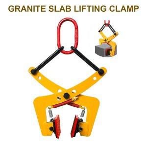 화강암 슬래브 리프팅 클램프 350/325/280kg 조정 가능 길가 돌 고강도 스톤 석재 석