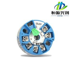 다기능 온도 트랜스미터 PT100 Cu50 B E J K N R S T 출력 4 ~ 20mA 0 5V 0-10V.