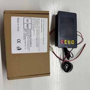 2.4인치 전력 에너지 미터 AC 50-300V 100A 전기 사용량 모니터(전류 변압기 포함) 가정용 소비 분석기