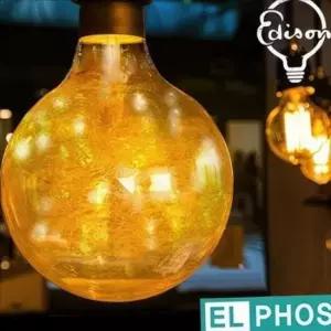 [Deco] 따뜻한 led 에디슨 전구 엘포스 g95 전구 디자인 램프