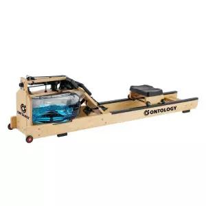 접이식 워터 로잉 머신 전신 운동기구 노젓는 운동 기구 원목  로잉머신 물탱크 노젓기