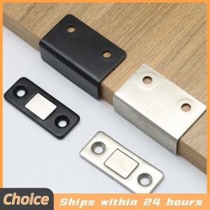 4개입 자석 캐비닛 잠금장치 도어 스톱 나사 포함 숨겨진 클로저 옷장 찬장 가구 하드웨어용