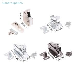 미니 소형 호환 래치 터치 캐치 해치 푸시 자동 스프링 오픈 캐비닛 핸들리스 도어 가구 하드웨어 1세트