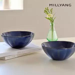 [로얄포드] 코지 면기 코발트 2P (라면그릇 우동기 떡국그릇)