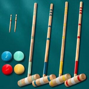 크 게이트볼 파크골프 세트 연습 스틱 장비