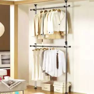 벽 고정식 2단 튼튼한 철제 천장 시스템행거 kaj9+7PIt