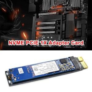 [호환품]내부 어댑터 SSD 드라이브 라이저 PCIE to M2 NVMe M 키 커넥터 2230/2242/2260/2280 지원