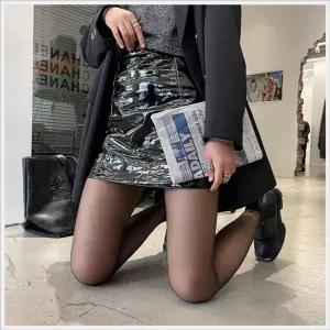 여자 겨울 고탄력 페이크 기모 타이즈 스타킹 Zzw9+2kjZ