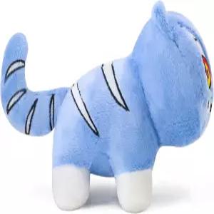 아자테 블루 몬스터 타이거 플러시 장난감 - 롤 플레이 인형 장식 베개