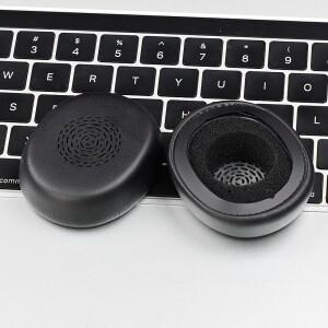 [호환품]Jabra Evolve 10 유선 헤드폰 용 교체 이어 패드 단백질 가죽 스폰지 폼 커버 쿠션