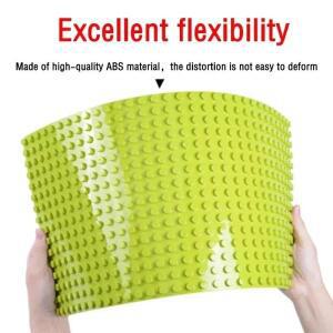 Duploes 큰 크기 베이스 플레이트 16x16 도트 벽돌 조립 대형 입자 동물 클래식 피규어 빌딩 블록 아이 장