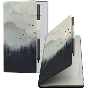 7.3인치 리마커블 페이퍼 프로 무브용 자석 가죽 케이스 초미니 경량 강화 자동 슬립/웨이크 커버 펜 홀더