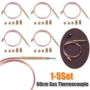 60cm 가스 밸브 유도 라인 열전대 온수 보일러 기기 오븐용