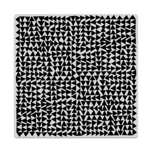 아트 CG801 달라붙는 스탬프, 삼각 태피스트리 볼드 프린트