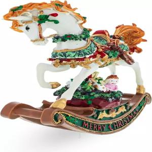 크리스마스 선물을 나르는 최고의 피상키 흔들기 말 인형