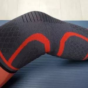 니 무릎 보호 레드 S 무릎슬리브 여름무릎보호대 여성무릎보호대