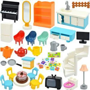 큰빌딩 블록 하우스  가구 피규어 욕실 책상 문 의자 자동차 주방 계단 대형 벽돌 장난감 Duploes