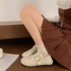 여성용 봄 구두 플랫 펌프스 스트랩힐 메리제인 슈즈 BE1