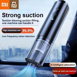 유핀 먼지 수집기 휴대용 진공 청소기 강력한 흡입력 전기 무선 스마트 홈 청소 차량용 진공 청소기 2025