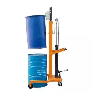 드럼 운반차 캐리어 수동 유압 브레이크 장착형 드럼통