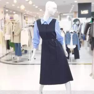 [하프클럽/에이비에프지]abfz sh06 클래식벨트단정핏레이어드원피스 SLBNA5O01