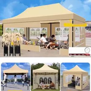 행사용천막 야외 텐트 햇빛가림막 그늘 2X2m 바람막이