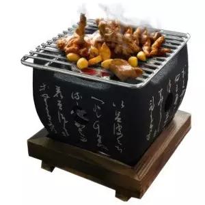 ( )사각 바베큐 일본식 숯불 화로 캠핑 불판 화로대 대형 화덕 불멍 야외_24528830