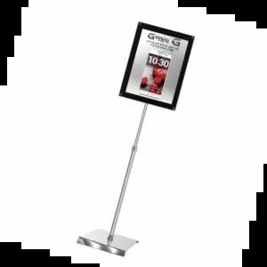 흑색펄판넬 자석부착 포스터스탠드 홍보형액자 블랙프레임 A3