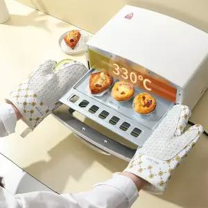 핏픽 실리콘 오븐장갑 양손세트 내열 작업 냄비손잡이 sHa5+1YGf