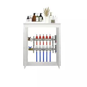 난방 가리개 커버 욕실 가구 틈새장 분배기 라디에이터 방수 밸브 스위치 수납장 지열