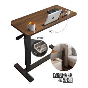 책상 사이드 침대 이동식 옵션A 화이트 60x40cm 배드테이블 서랍형 스탠딩 철제 베드