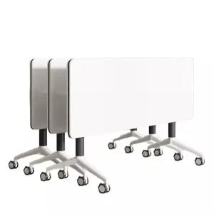 접이식 책걸상 스태킹 교실 이동식 폴딩 책상 다기능