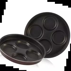 코팅 계란 조리용 다구형 손잡이 브런치 후라이팬