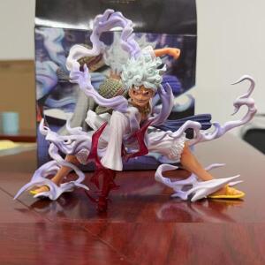 18cm 원피스 태양신 니카 루피 5기어 각성 액션 피규어 모델 스태츄 장난감 컬렉션 장식 선물