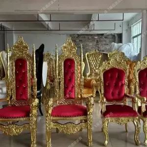 유럽 왕 황제 스튜디오 인테리어소품 등받이 촬영용