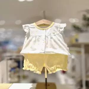 [블루독베이비 10] 26SS신상 (CR)프릴뱀부나시내의(백일돌아기옷) (4637005418)