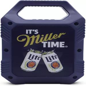 가바 굿즈 밀러 라이트 블루투스 스피커 휴대용 무선 사운드 시스템 듀얼 5W 드라이버 5.3 50mm 고충실도